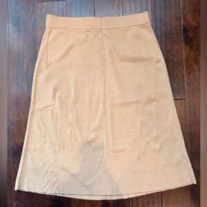Banana Republic Tan A-Line Skirt